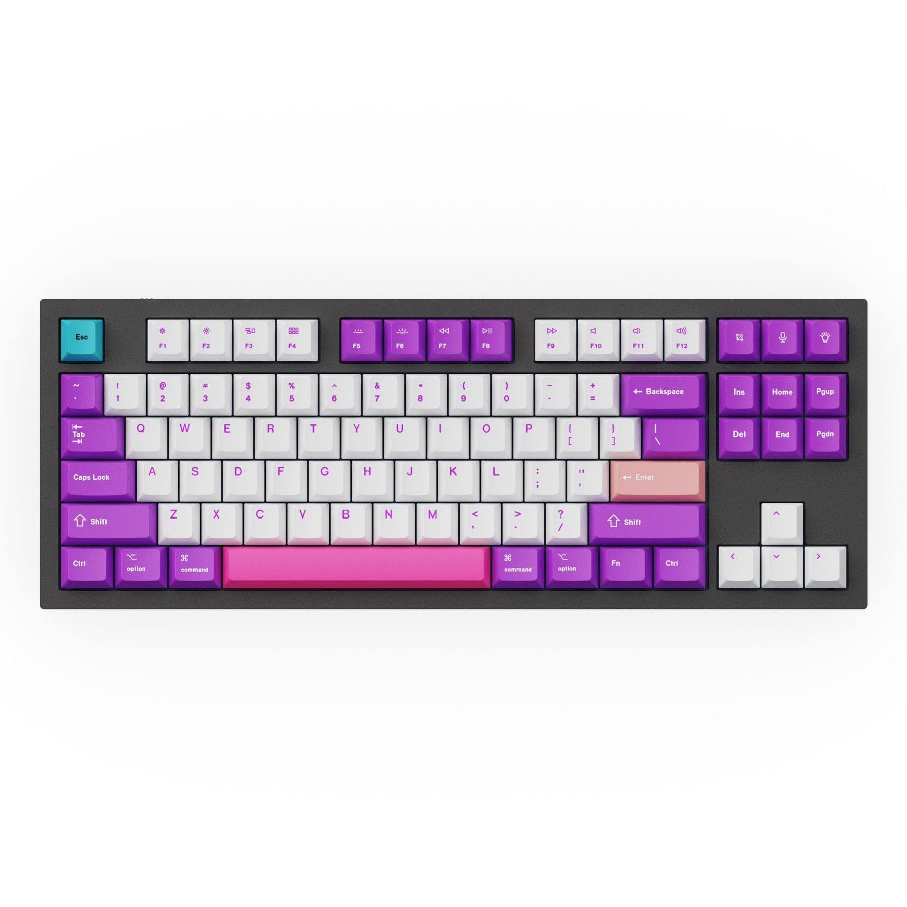 keychron-oem-dye-sub-pbt-set-de-keycaps-unicorn image 5