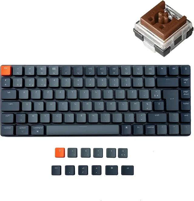 clavier-m-canique-sans-fil-ultra-fin-keychron-k3-version-2-fr-iso image 1