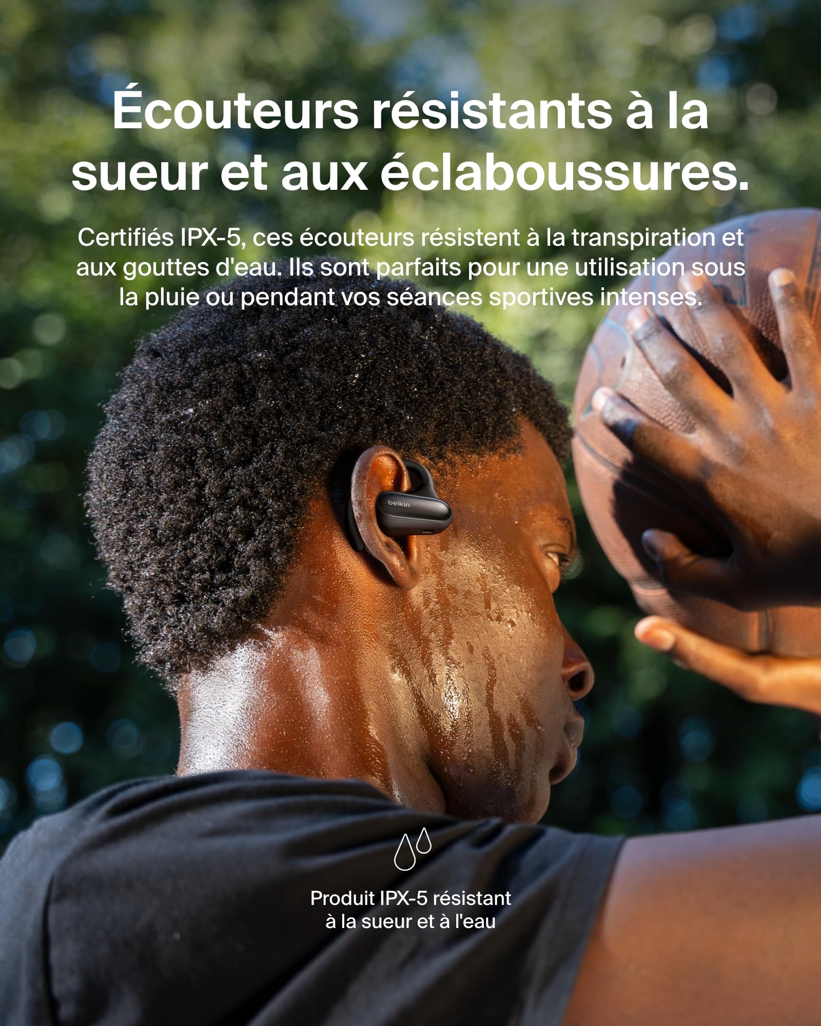 belkin-soundform-clearfit-couteurs-oreilles-libres-bluetooth-noir-ipx5 image 4