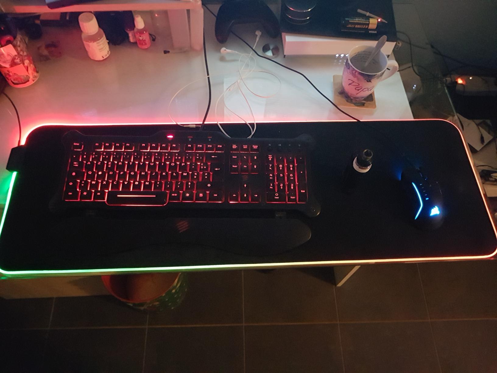 RGB magnifique et glisse parfaite