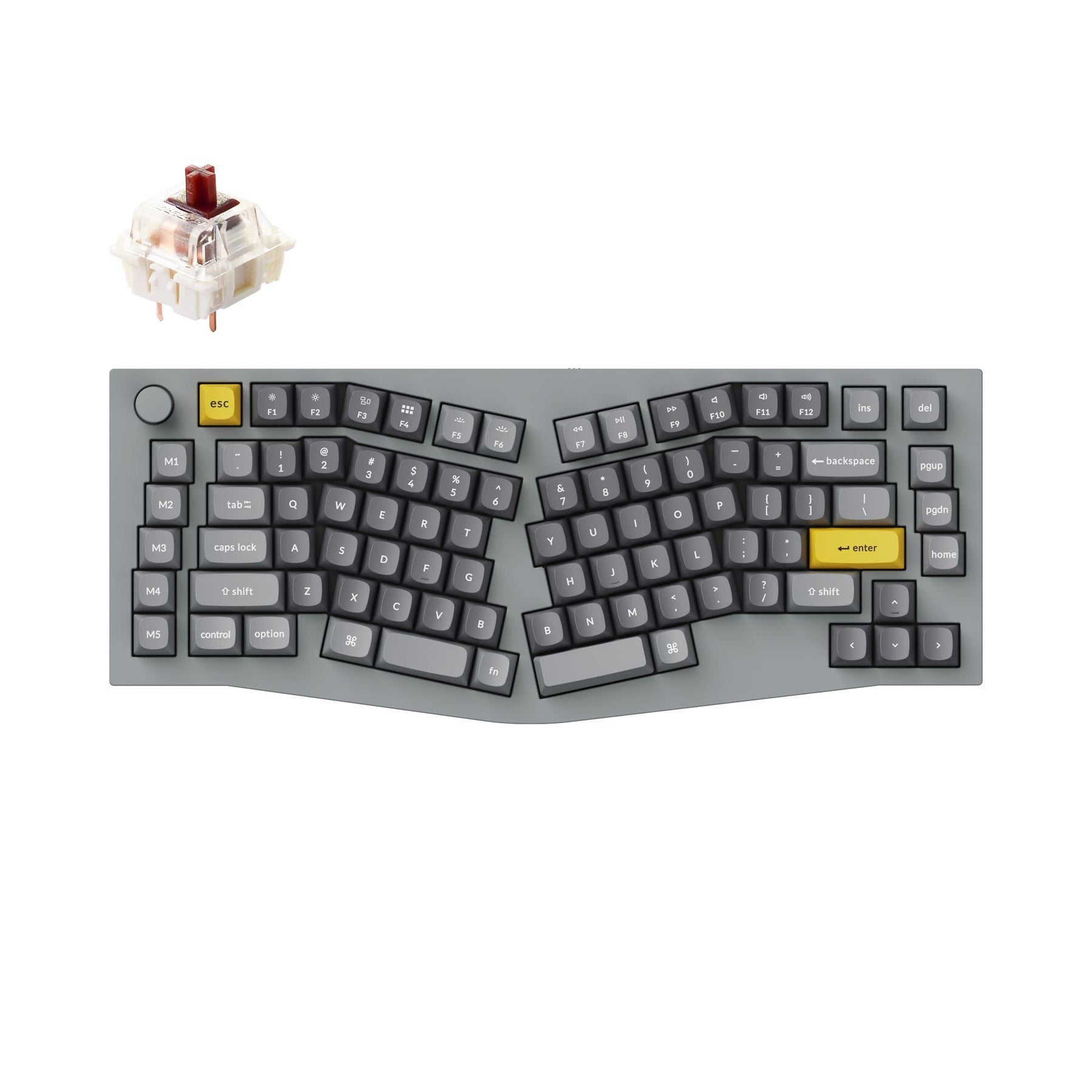 keychron-q10-clavier-m-canique-filaire-custom-alice-qmk-ansi-us image 6