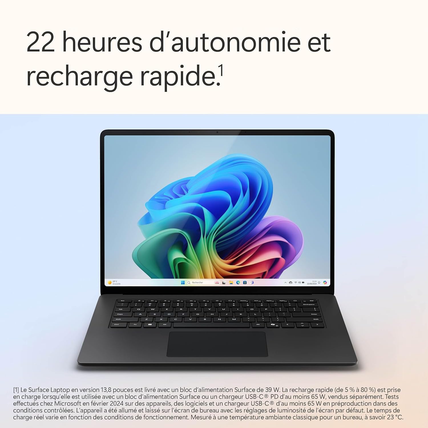 microsoft-surface-laptop-15-snapdragon-x-elite-16go-512go-noir-7e-dition image 3