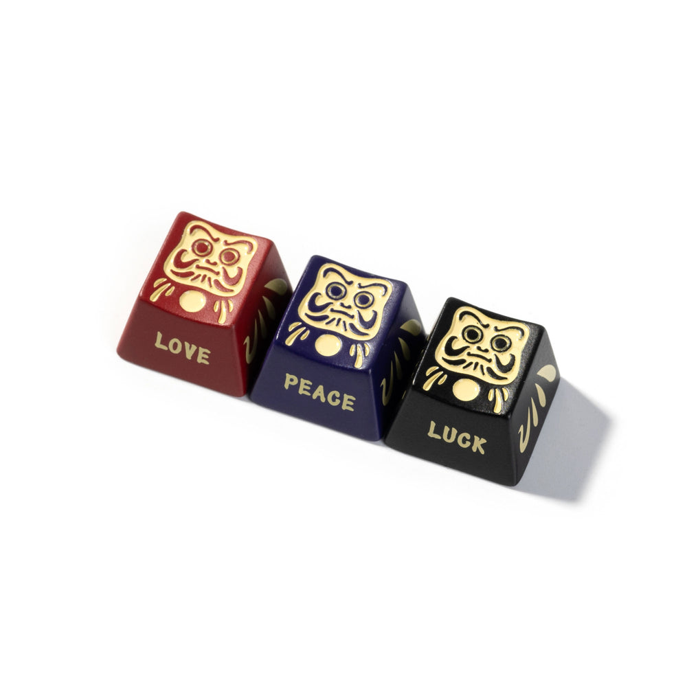 keycap-artisan-m-tal-keychron-daruma-doll-touche-collector image 1