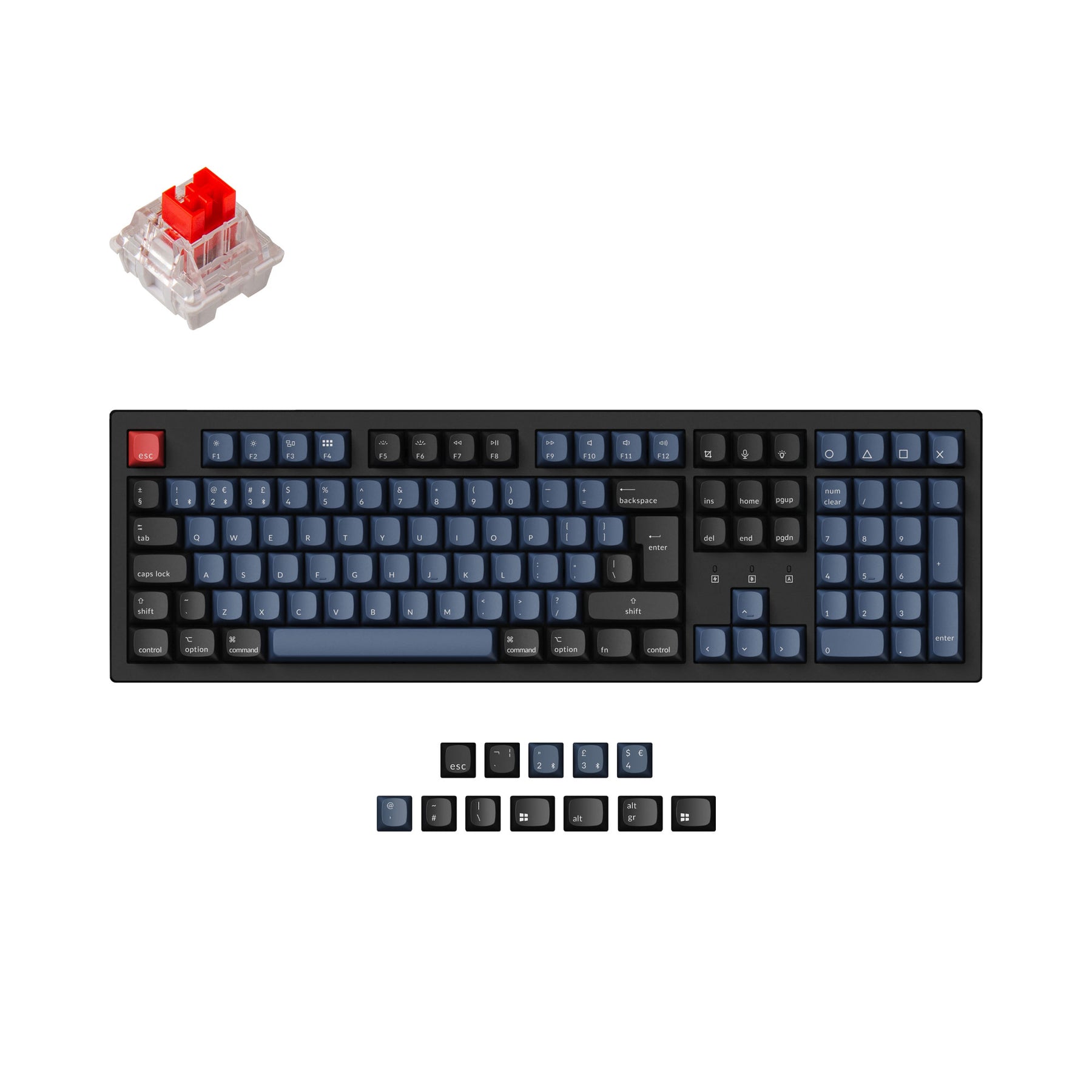 keychron-k10-pro-qmk-via-clavier-m-canique-sans-fil-100-iso-hot-swap image 3
