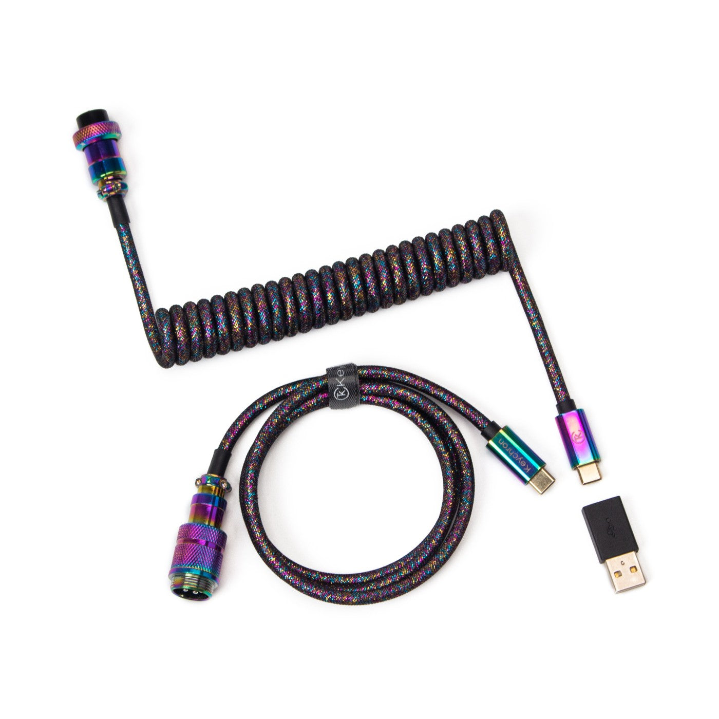 keychron-c-ble-aviateur-spiral-premium-c-ble-coiled-usb-c image 5