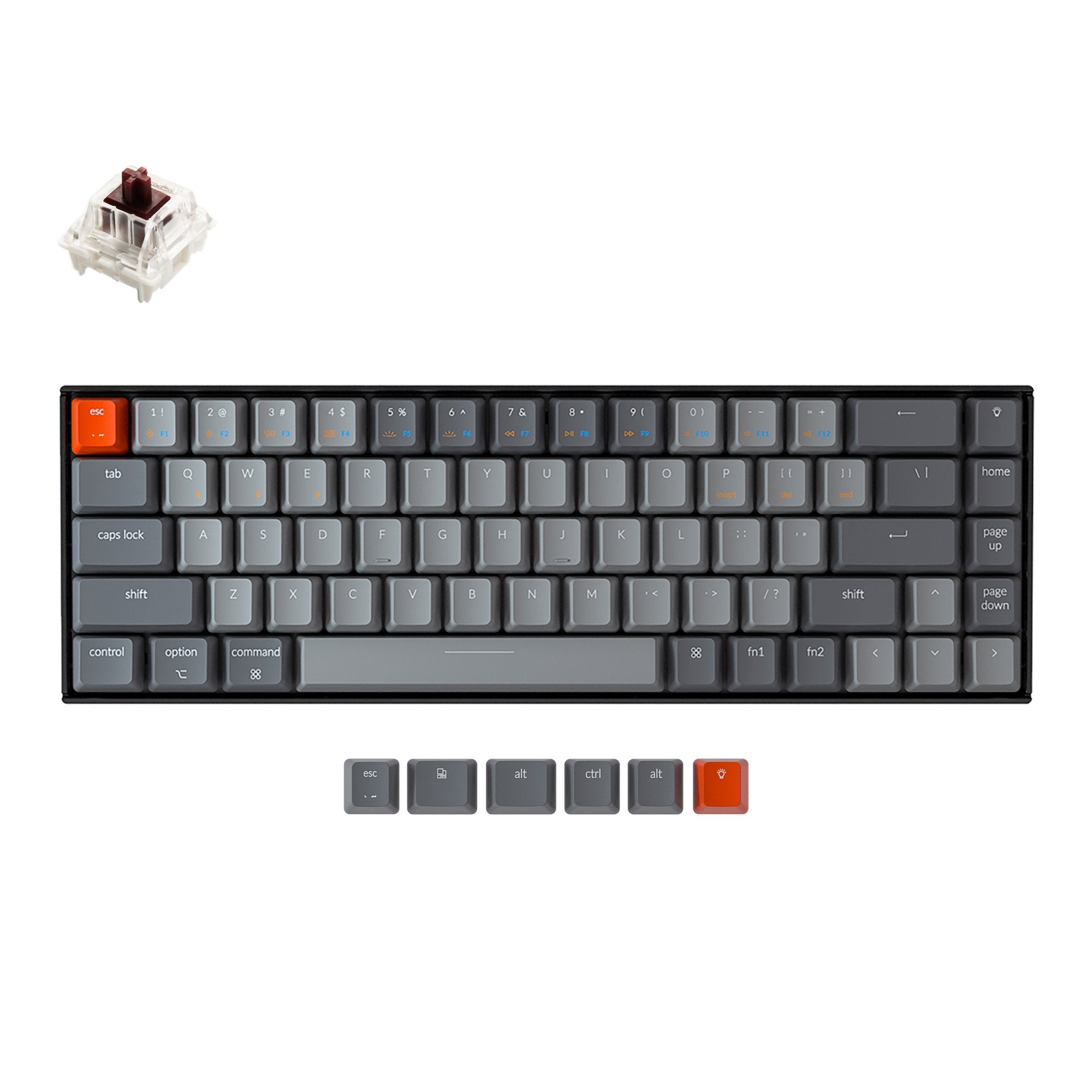 keychron-k6-clavier-m-canique-sans-fil-us-ansi-65 image 3