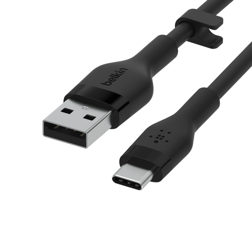 belkin-boostcharge-flex-c-ble-usb-c-vers-usb-a-silicone-3m-noir image 4
