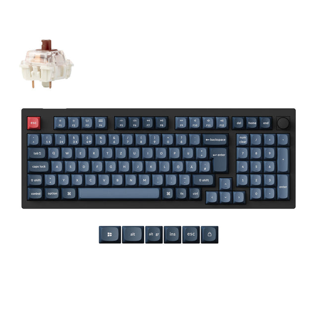 keychron-v5-max-clavier-m-canique-sans-fil-qmk-via-96-layout-iso-fran-ais image 2