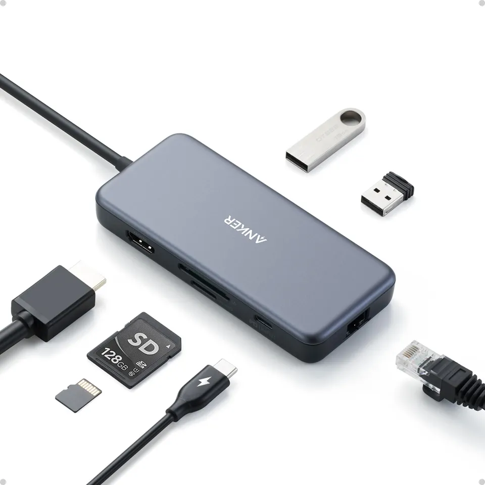 anker-powerexpand-hub-usb-c-7-en-1-hdmi-4k-ethernet-gigabit-60w-pd-2x-usb-a-sd-m image 1