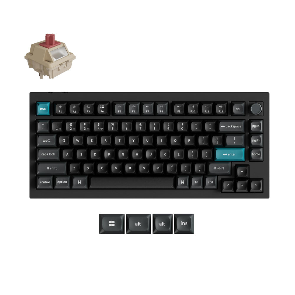 keychron-q1-ultra-8k-clavier-m-canique-custom-sans-fil-75-us-ansi image 8