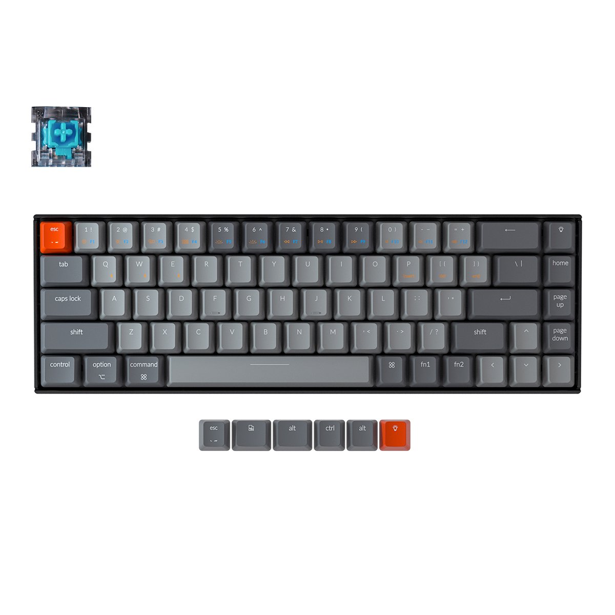 keychron-k6-clavier-m-canique-sans-fil-us-ansi-65 image 8