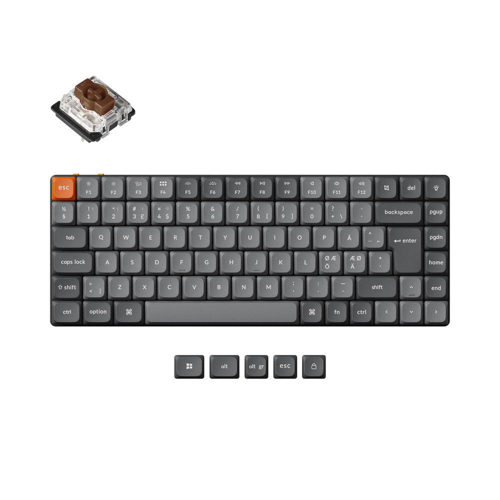 keychron-k3-max-clavier-m-canique-sans-fil-ultra-fin-75-qmk-via-layout-iso image 8