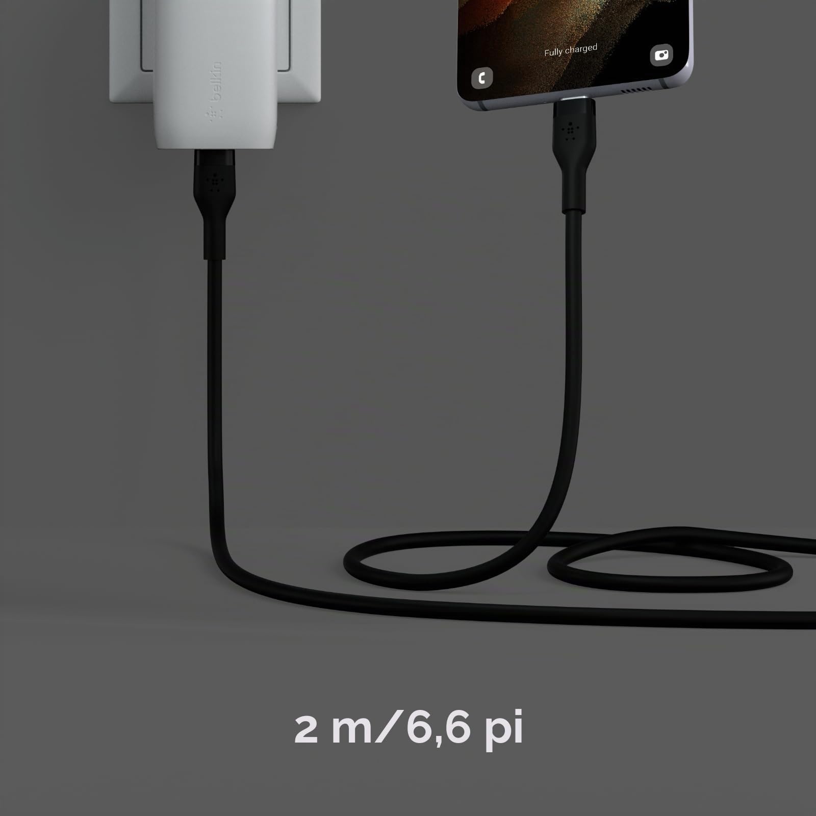 belkin-boostcharge-flex-c-ble-usb-c-vers-usb-c-2-m-noir-silicone image 5