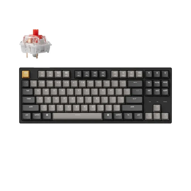 keychron-c1-pro-qmk-via-clavier-m-canique-filaire-us-ansi image 1