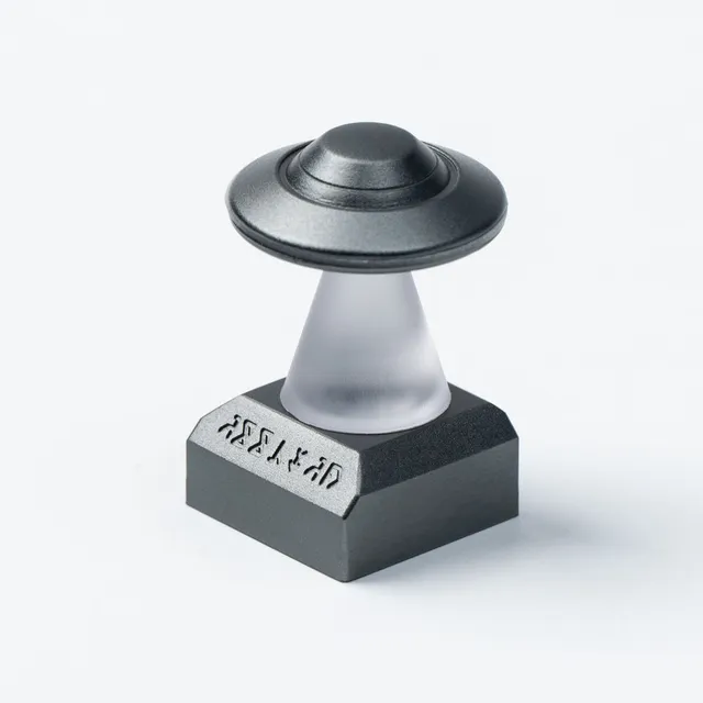 keychron-ufo-capuchon-artisan-aluminium-touche-artisanale image 1