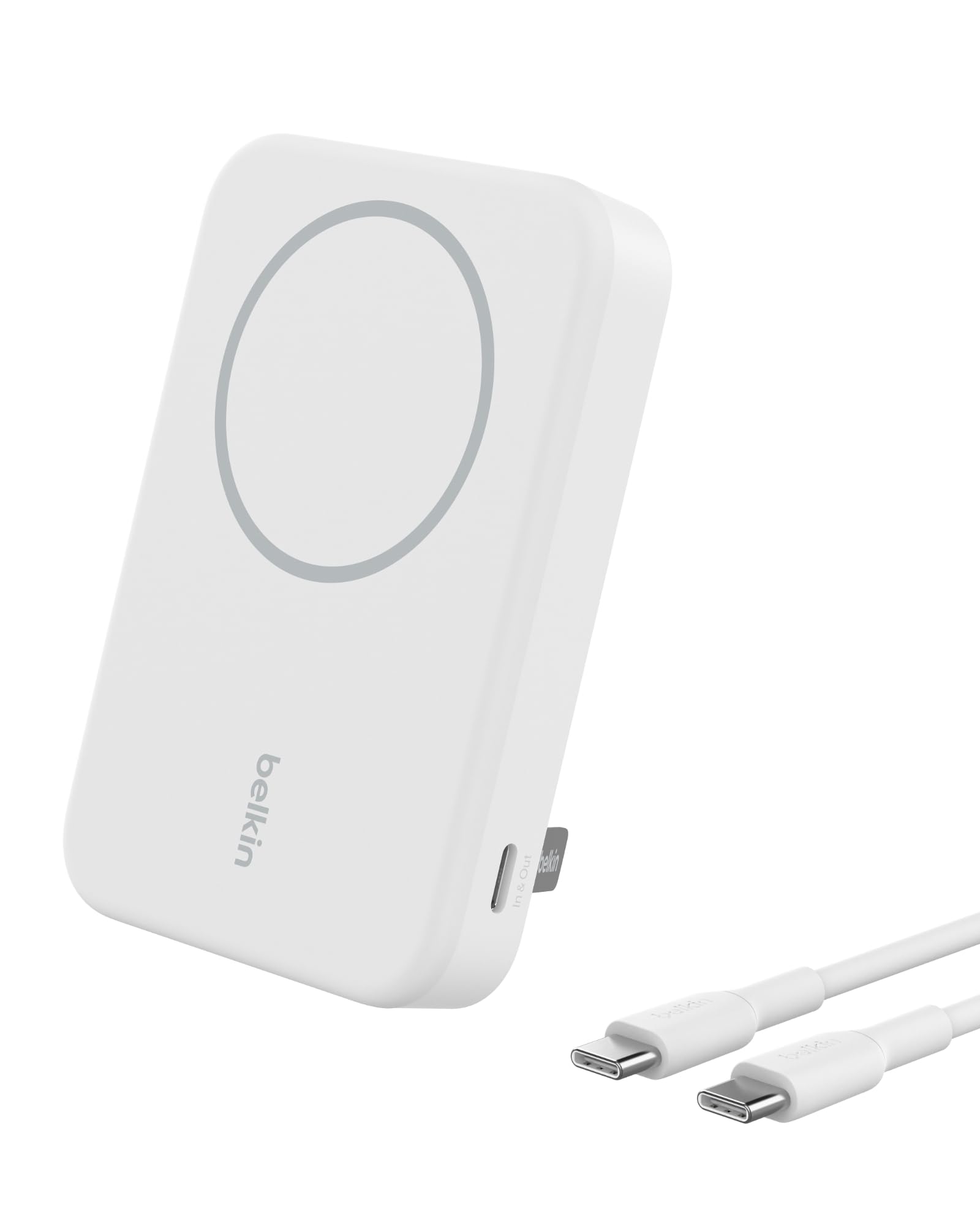 belkin-boostcharge-pro-batterie-externe-qi2-8000-mah-15w-magsafe-blanche-avec-su image 1