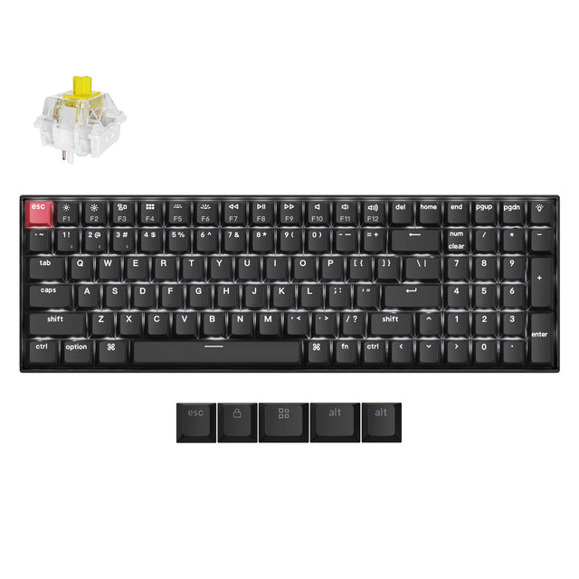 keychron-k4-version-3-qmk-clavier-m-canique-sans-fil-96-us-ansi image 3