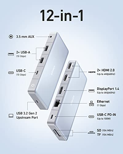 anker-575-hub-usb-c-12-en-1-dual-hdmi-displayport-triple-display image 8