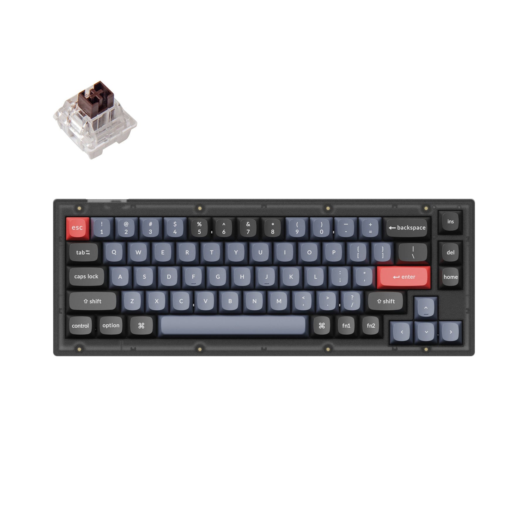 keychron-v2-qmk-clavier-m-canique-filaire-custom-us-ansi image 3