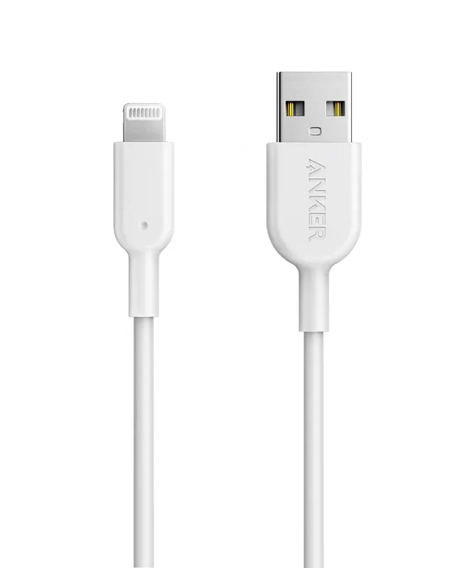 anker-powerline-ii-c-ble-lightning-vers-usb-blanc-0-9-m image 1