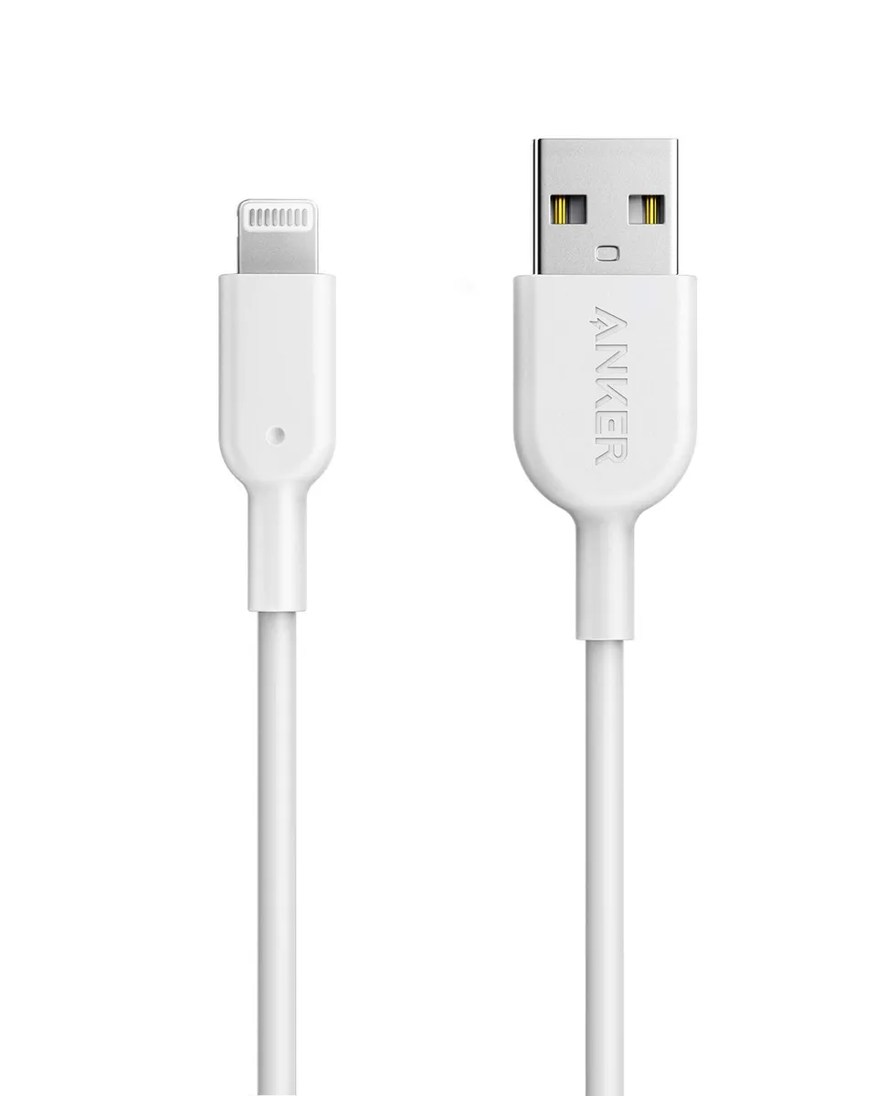 anker-powerline-ii-c-ble-lightning-vers-usb-blanc-0-9-m image 1