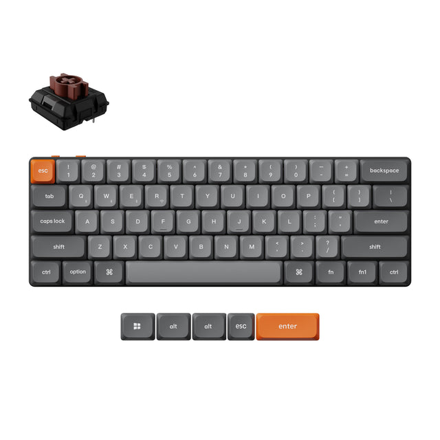 keychron-k9-max-qmk-clavier-m-canique-sans-fil-ultra-fin-60 image 2