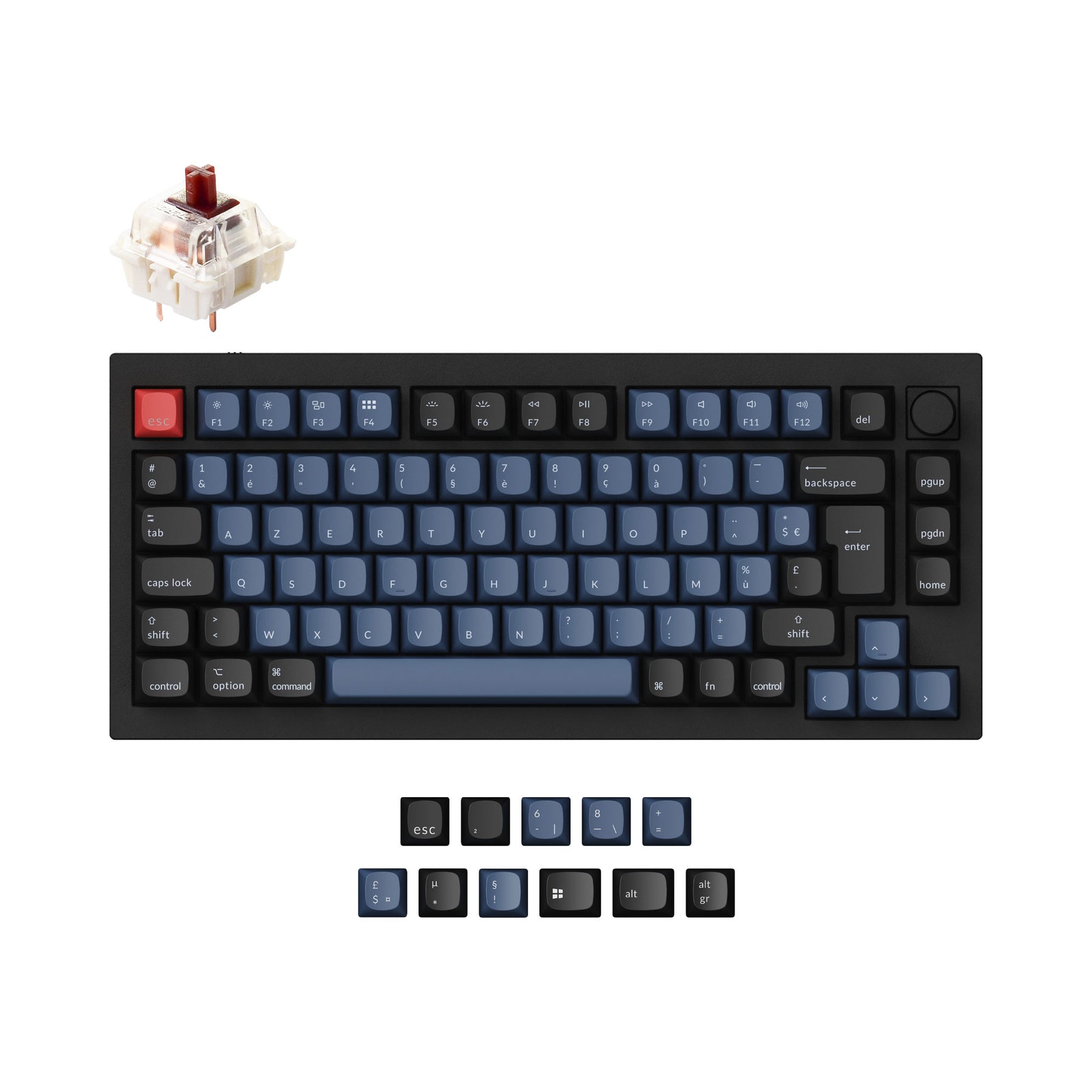 keychron-q1-qmk-clavier-m-canique-custom-75-iso image 2