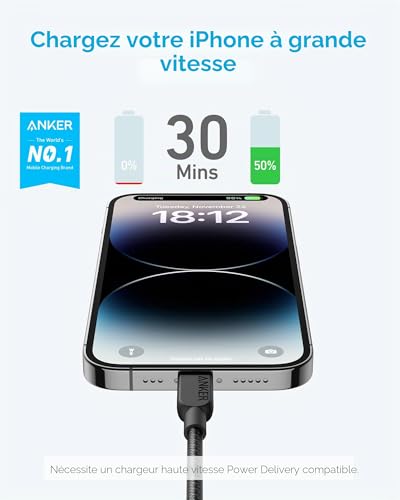 anker-c-ble-usb-c-vers-lightning-310-1-8-m-pack-de-2-noir image 7