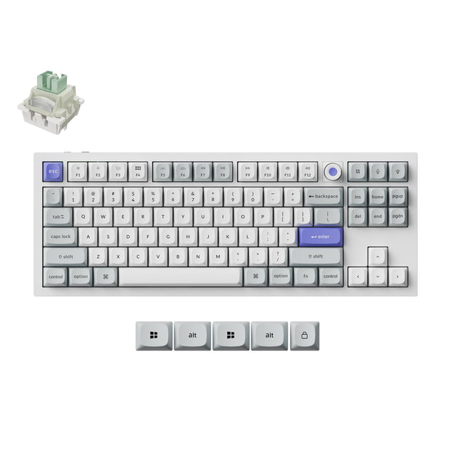 keychron-q3-he-8k-clavier-filaire-magn-tique-us-ansi-assembl image 2