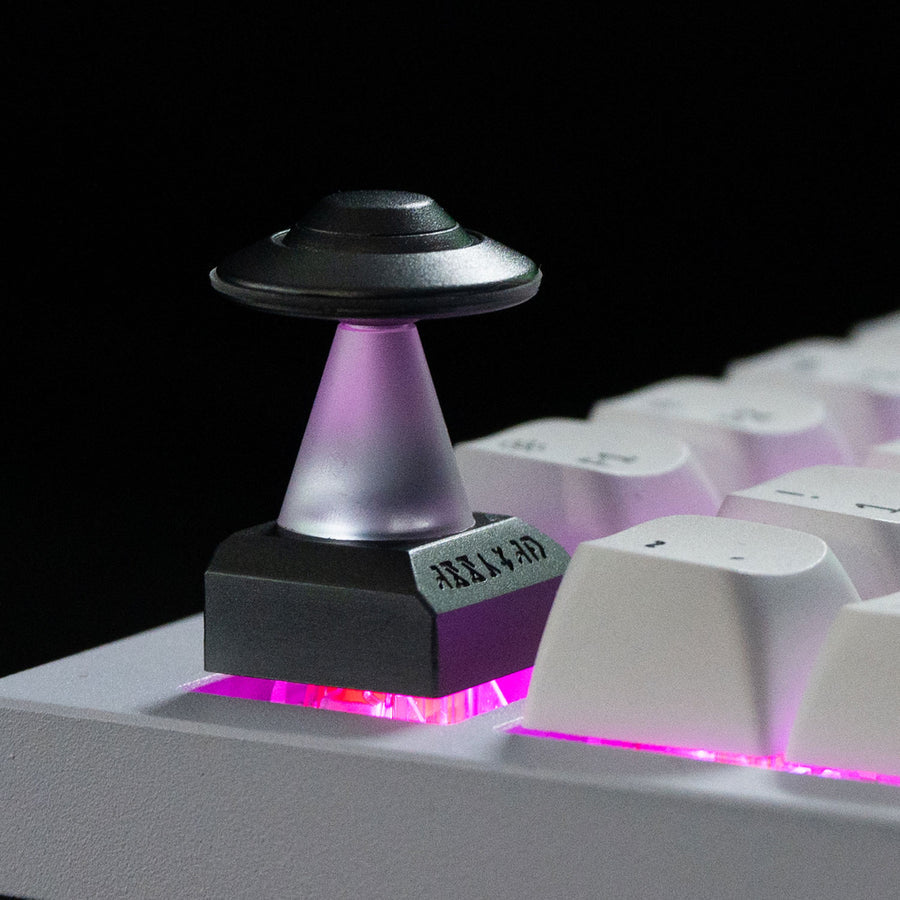keychron-ufo-capuchon-artisan-aluminium-touche-artisanale image 2