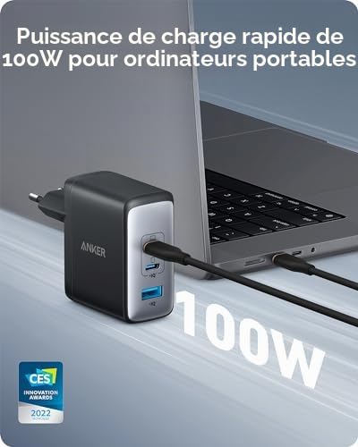 anker-736-nano-ii-100w-chargeur-3-ports-2-c-bles-usb-c-100w-1-8m image 5