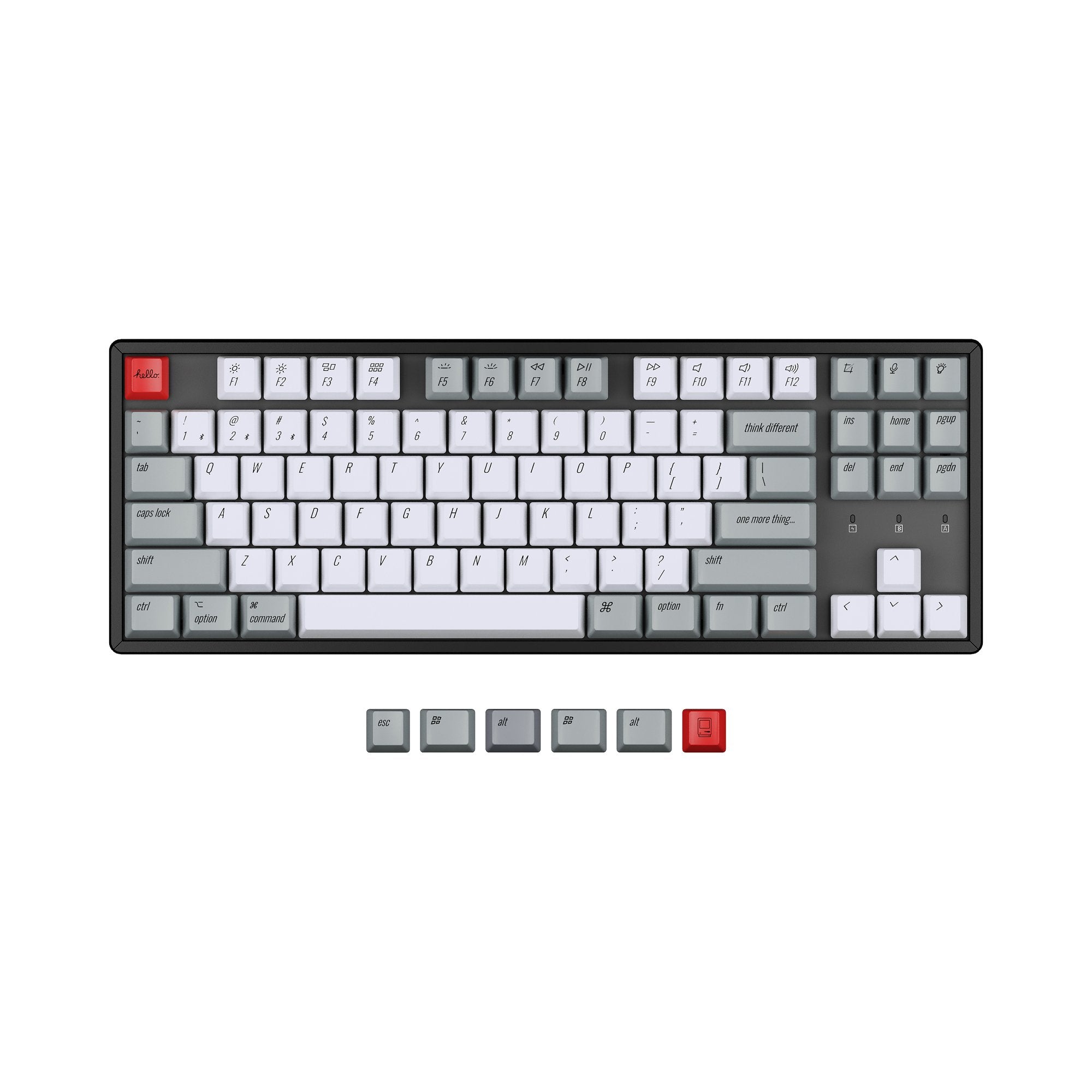 keychron-set-de-keycaps-pbt-profil-oem-r-tro image 7