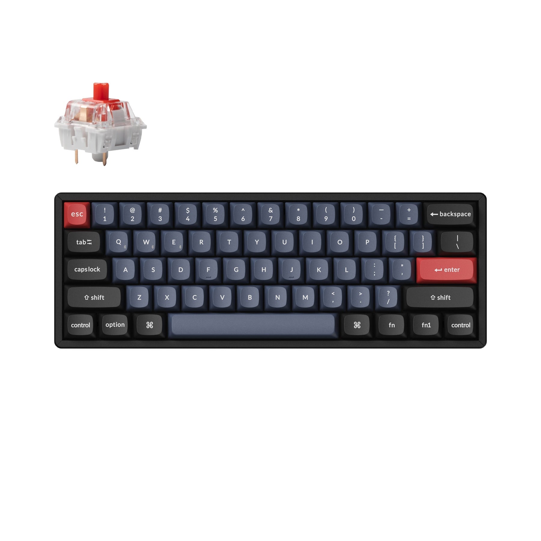 keychron-k12-pro-clavier-m-canique-sans-fil-qmk-via-ansi-us-60 image 3