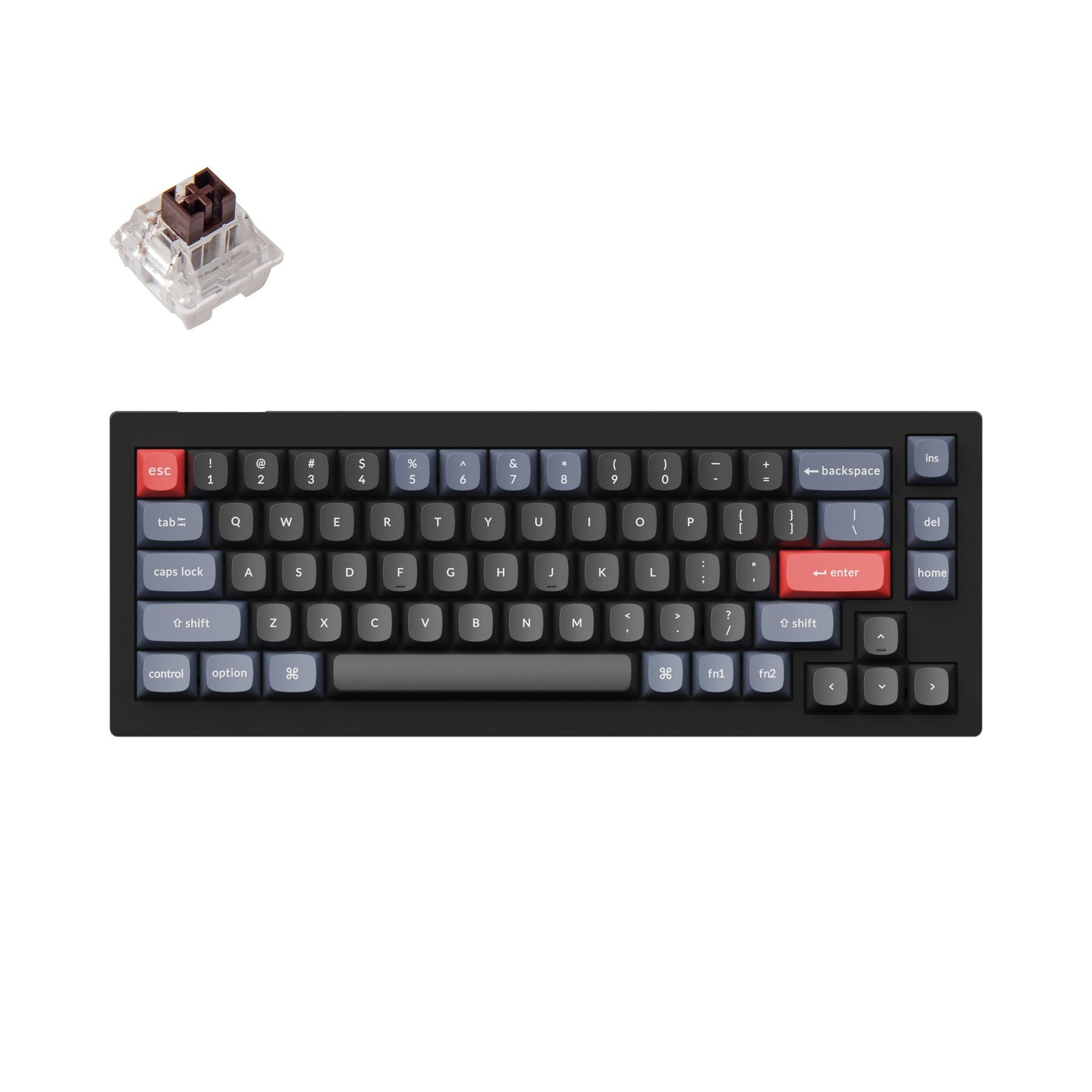 keychron-v2-qmk-clavier-m-canique-filaire-custom-us-ansi image 6