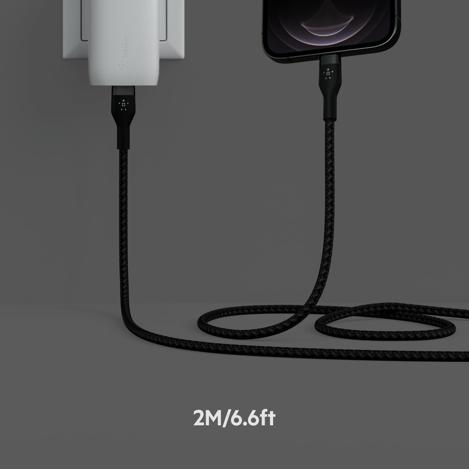 belkin-boostcharge-pro-flex-c-ble-usb-c-vers-lightning-2m-noir image 6