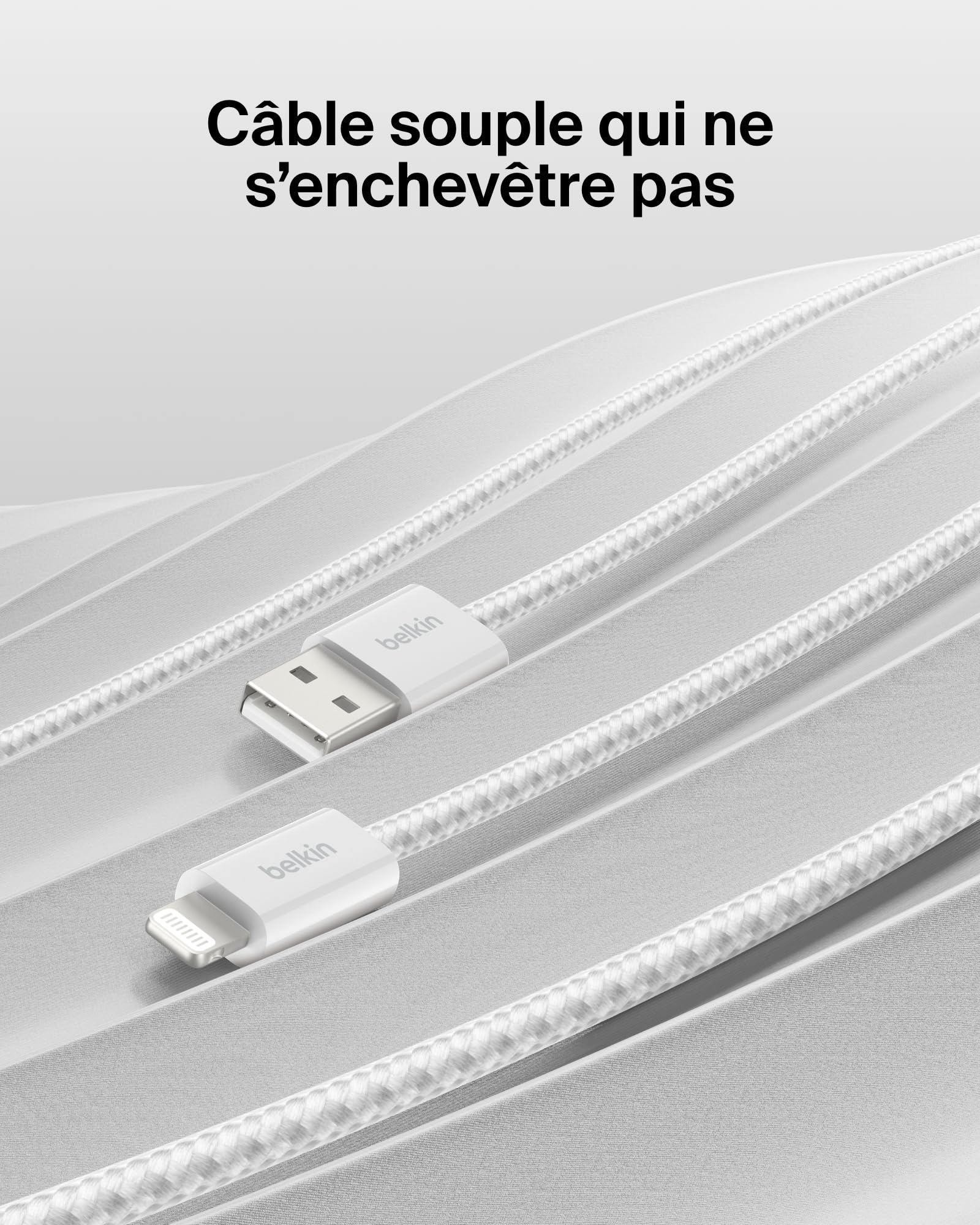 belkin-boostcharge-pack-de-2-c-bles-usb-a-vers-lightning-1-5-m-blanc image 4