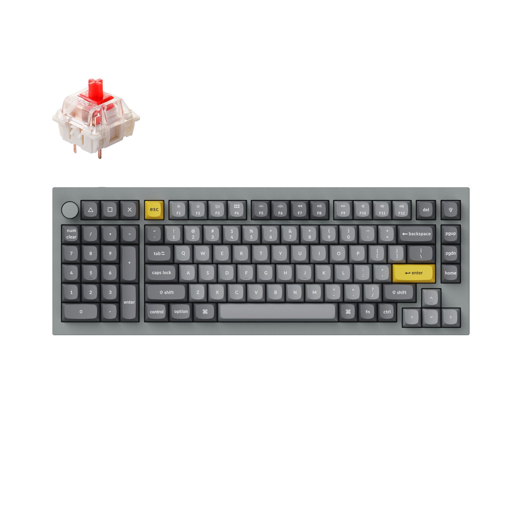 keychron-q12-clavier-m-canique-filaire-custom-us-ansi-qmk image 3