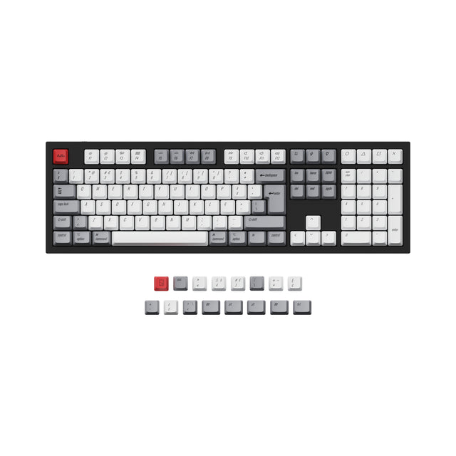 keychron-set-de-capuchons-pbt-retro-oem-dye-sub-iso-et-ansi image 7