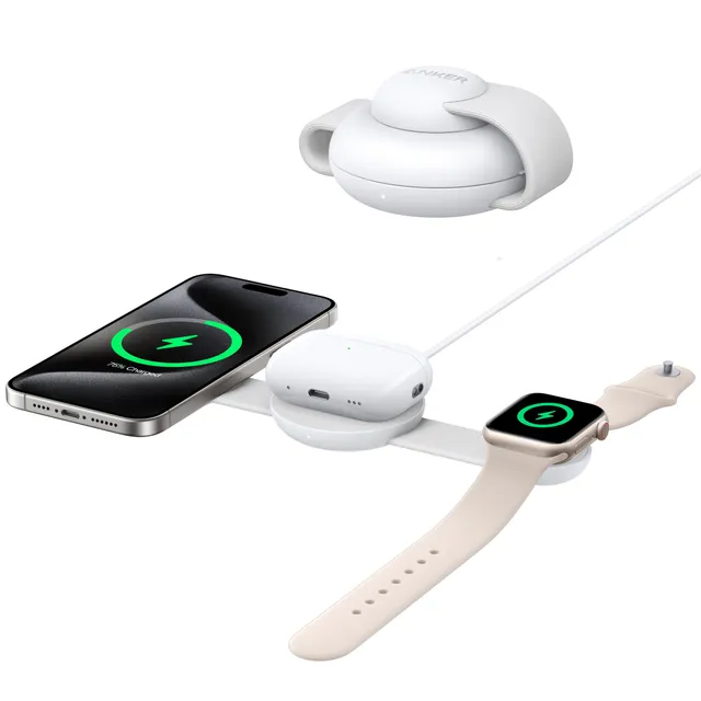 anker-maggo-station-de-recharge-sans-fil-3-en-1-qi2-15w-pliable image 1