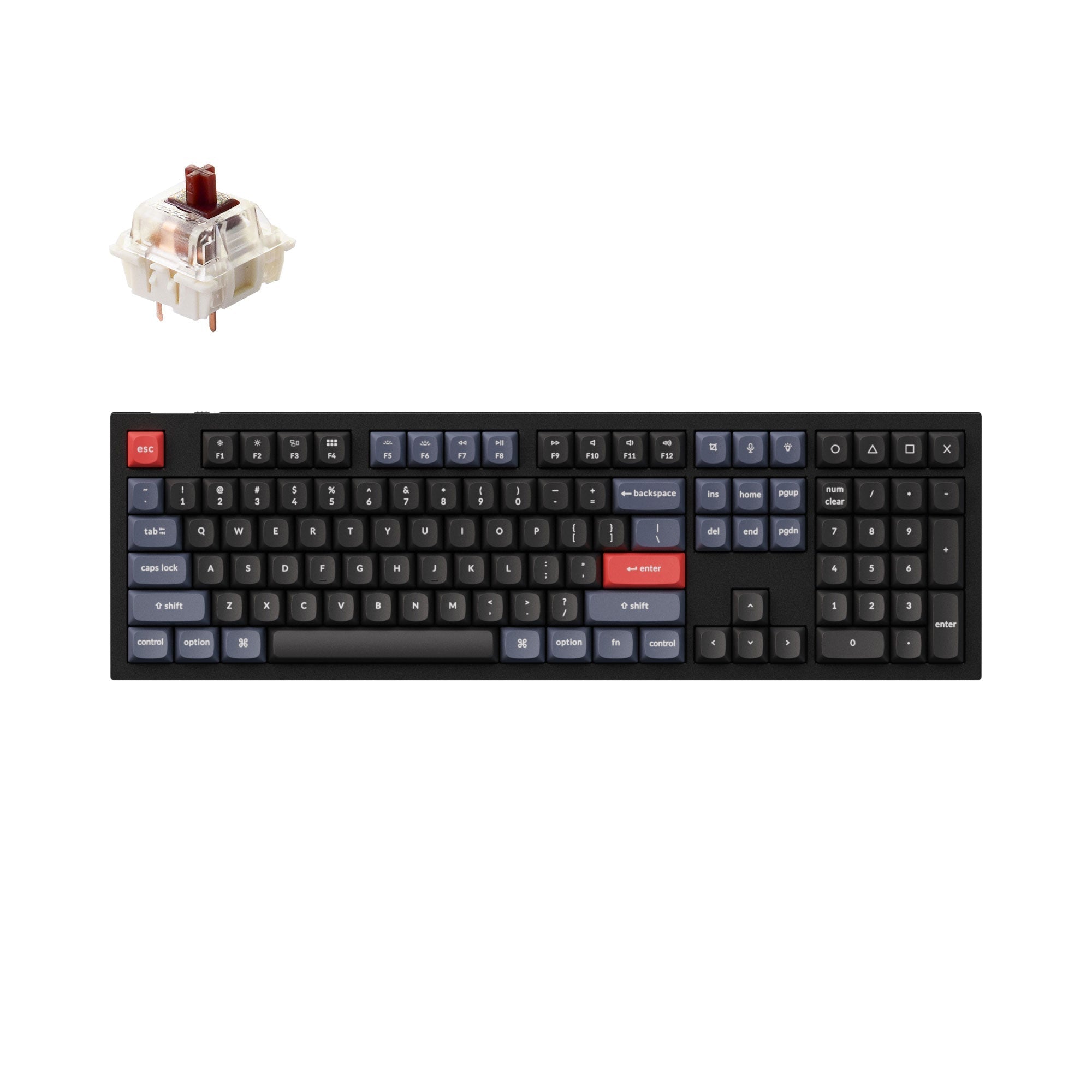 keychron-q6-qmk-clavier-m-canique-custom-filaire-100-us-ansi image 3