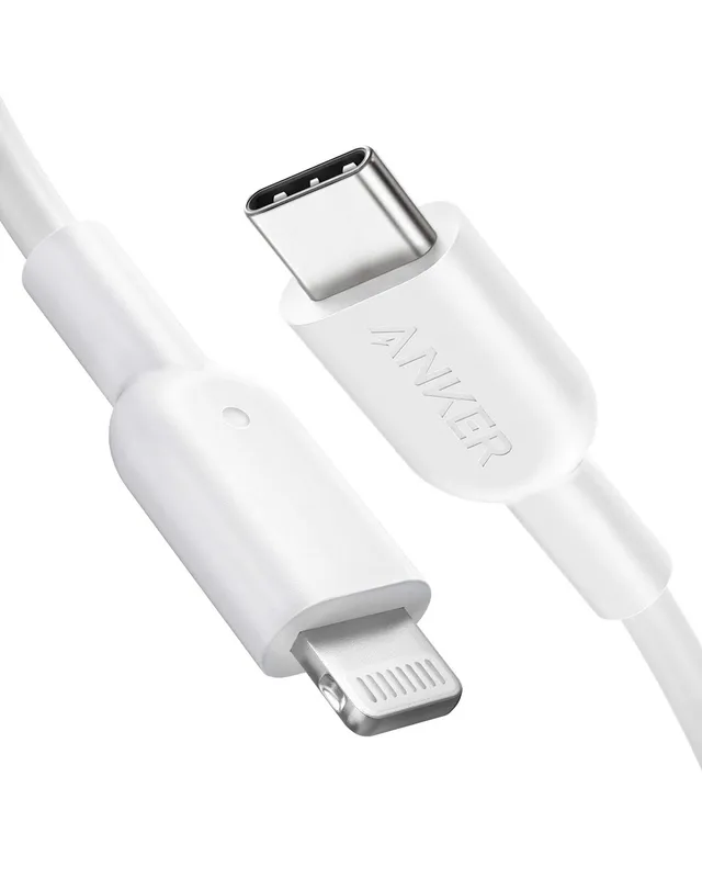 anker-powerline-ii-c-ble-usb-c-vers-lightning-180-cm-certifi-mfi-blanc image 1
