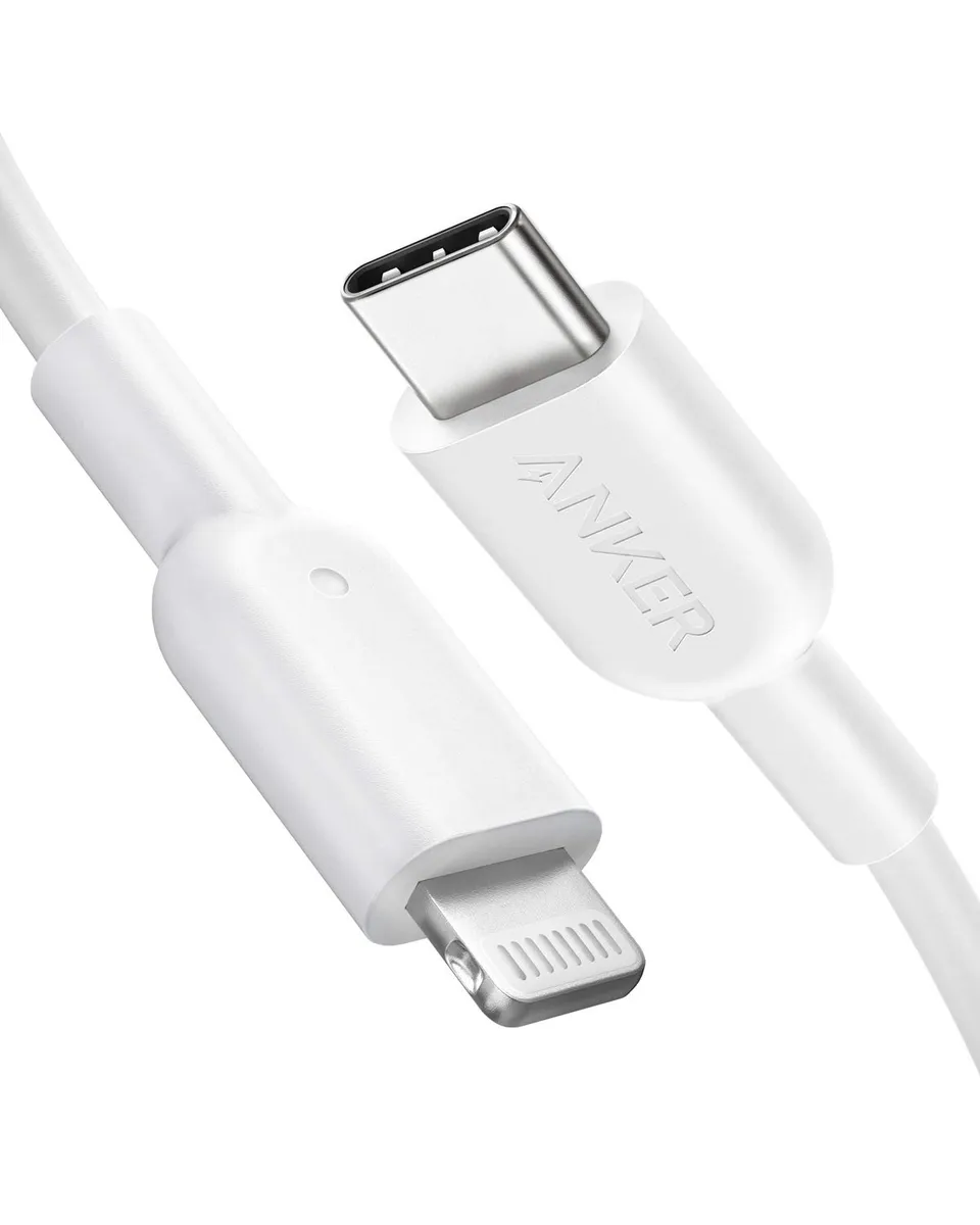anker-powerline-ii-c-ble-usb-c-vers-lightning-180-cm-certifi-mfi-blanc image 1