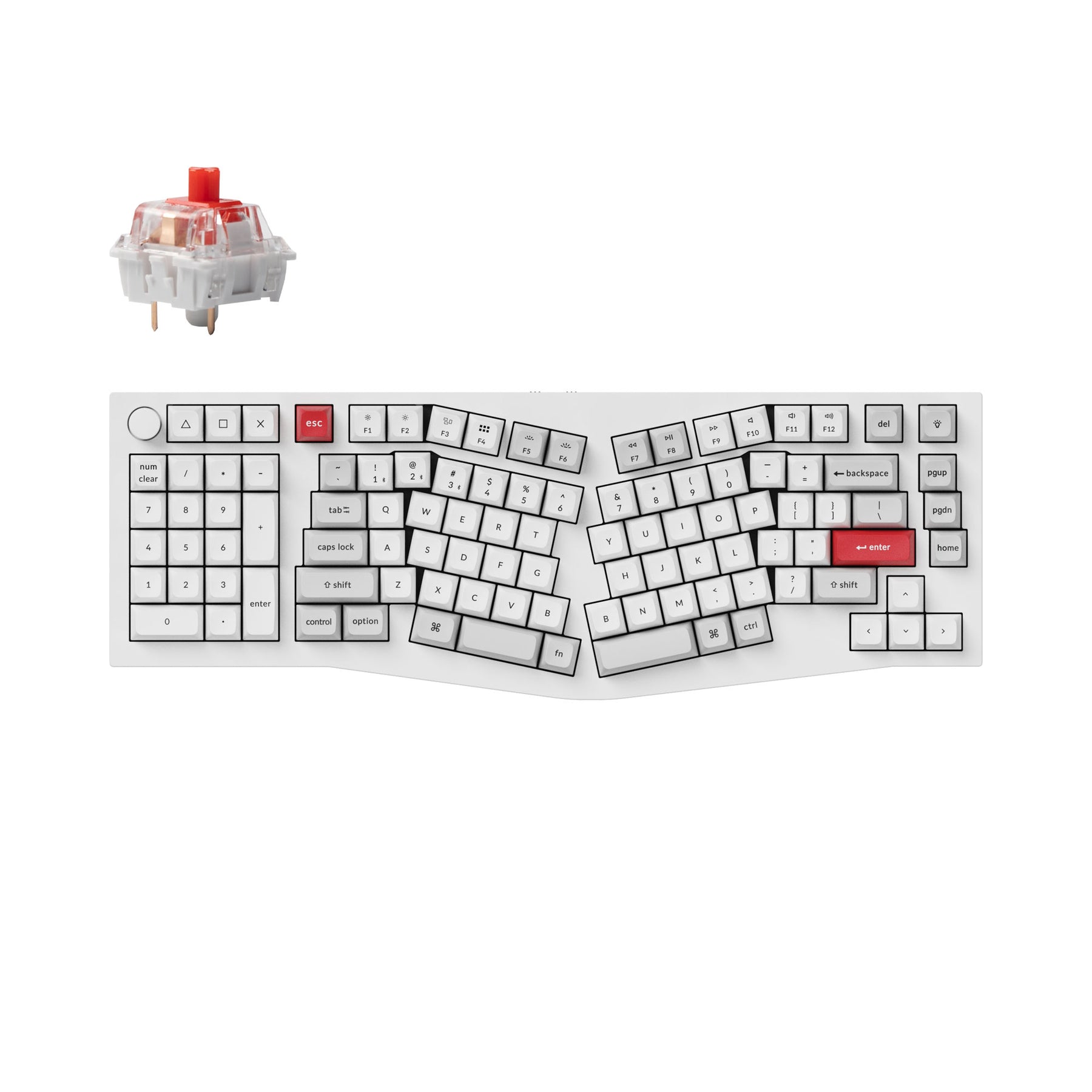 keychron-q14-pro-alice-qmk-via-clavier-m-canique-custom-sans-fil-us-ansi image 7