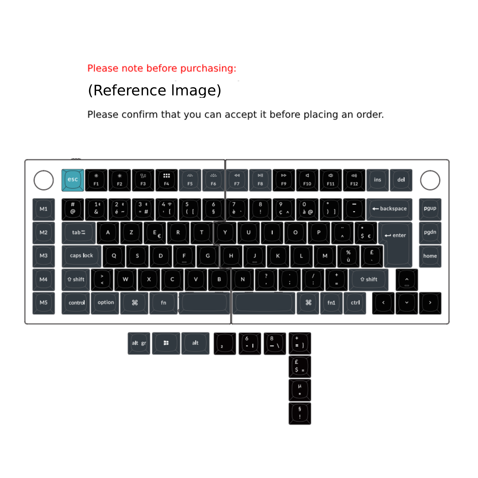 keychron-q11-ultra-8k-clavier-m-canique-custom-sans-fil-split-75-iso image 8