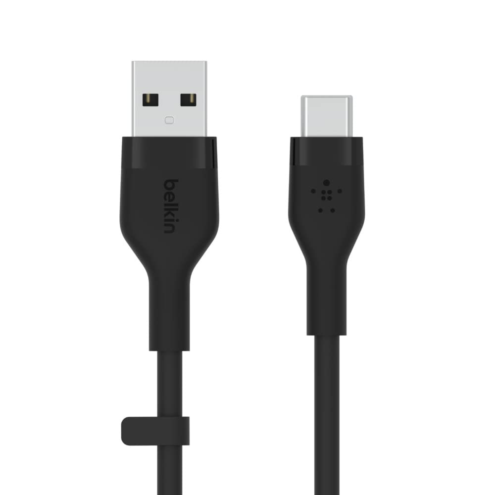 belkin-boostcharge-flex-c-ble-usb-c-vers-usb-a-silicone-3m-noir image 1