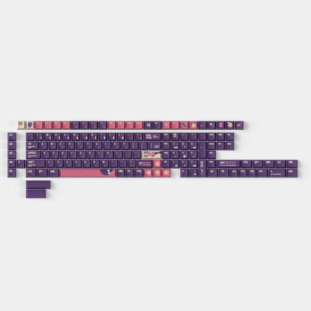 keychron-lunar-witch-set-de-keycaps-pbt-profil-cherry-140-touches image 1