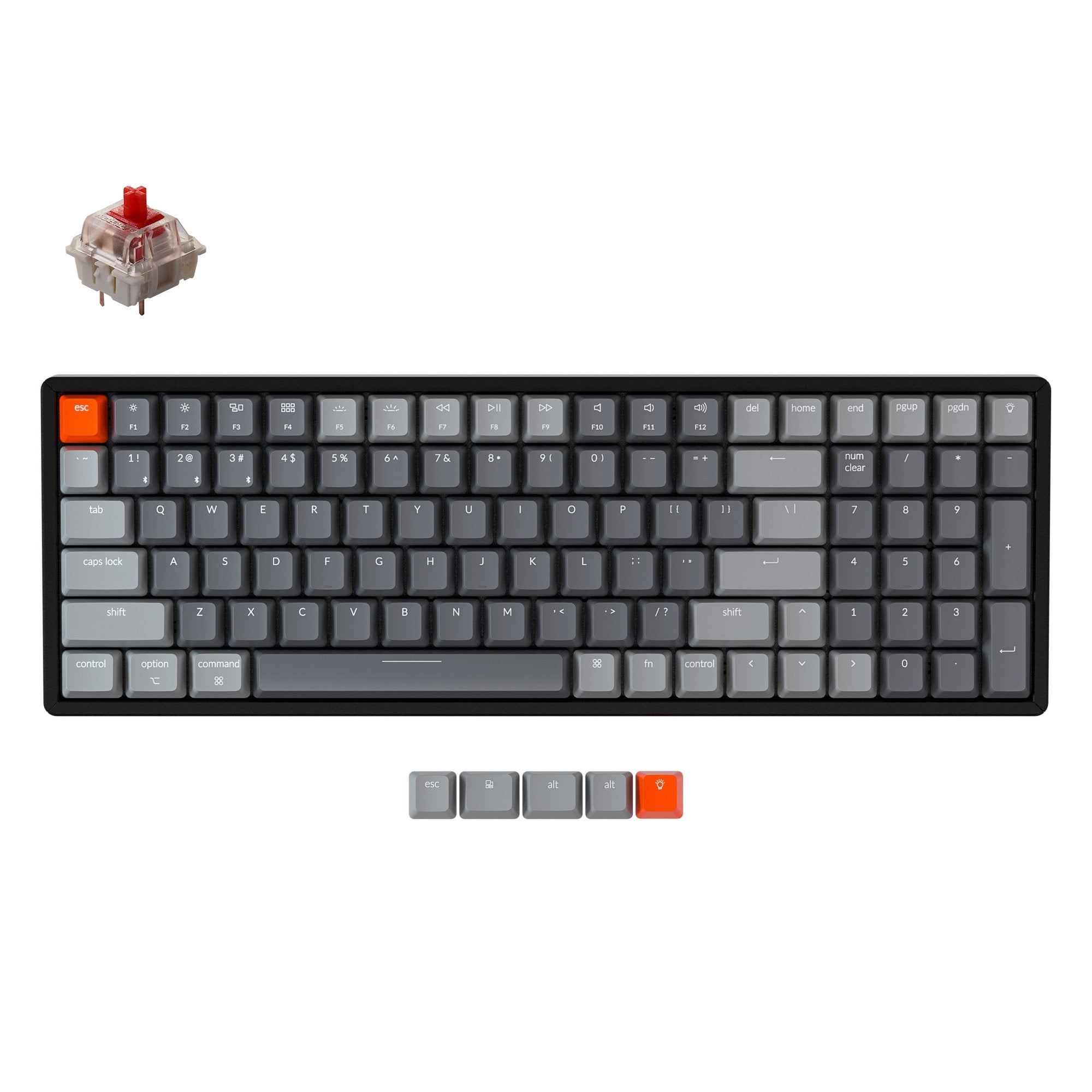 keychron-k4-version-2-clavier-m-canique-sans-fil-96-ansi-us image 5