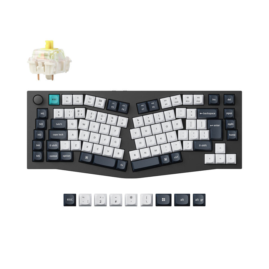 keychron-q10-max-alice-layout-clavier-m-canique-custom-qmk-iso-avec-molette image 6