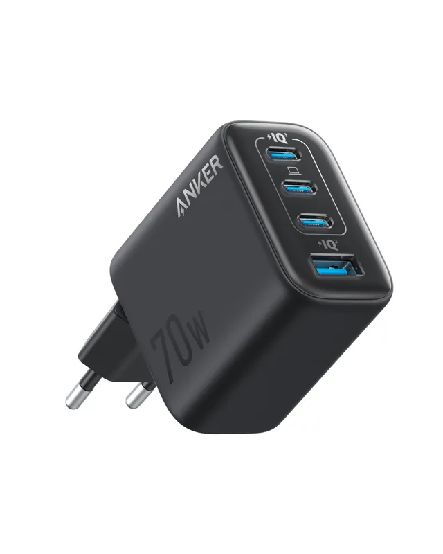 anker-zolo-chargeur-mural-4-ports-70w-3x-usb-c-usb-a image 1