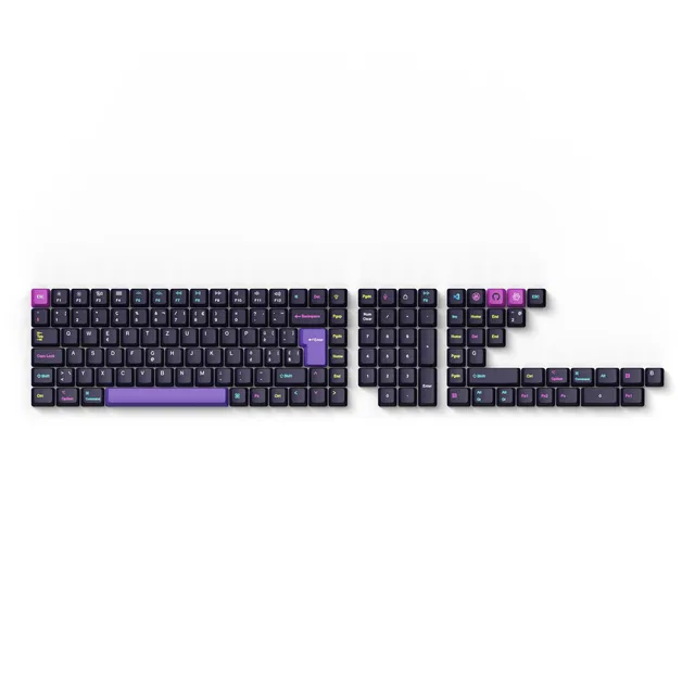 keychron-developer-iso-oem-dye-sub-pbt-set-complet-de-keycaps image 1